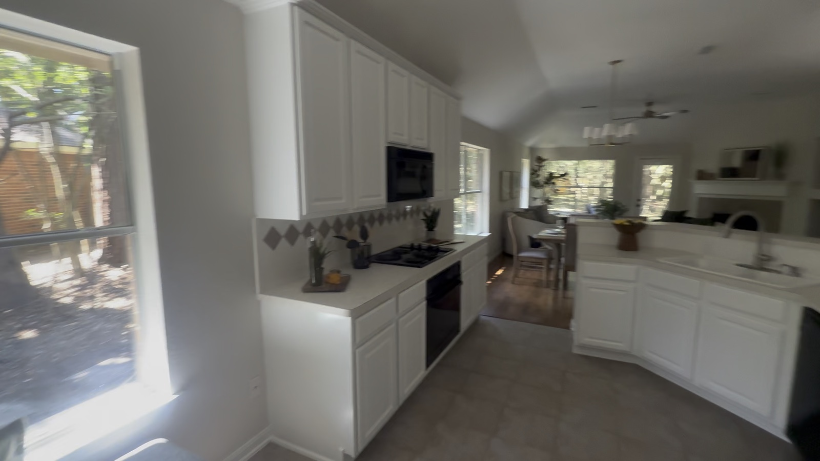 Staged Alden Bridge home after pre-sale preparation